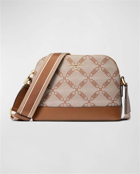 michael kors e 1204|MICHAEL Michael Kors Dome Large Monogram Crossbody Bag.